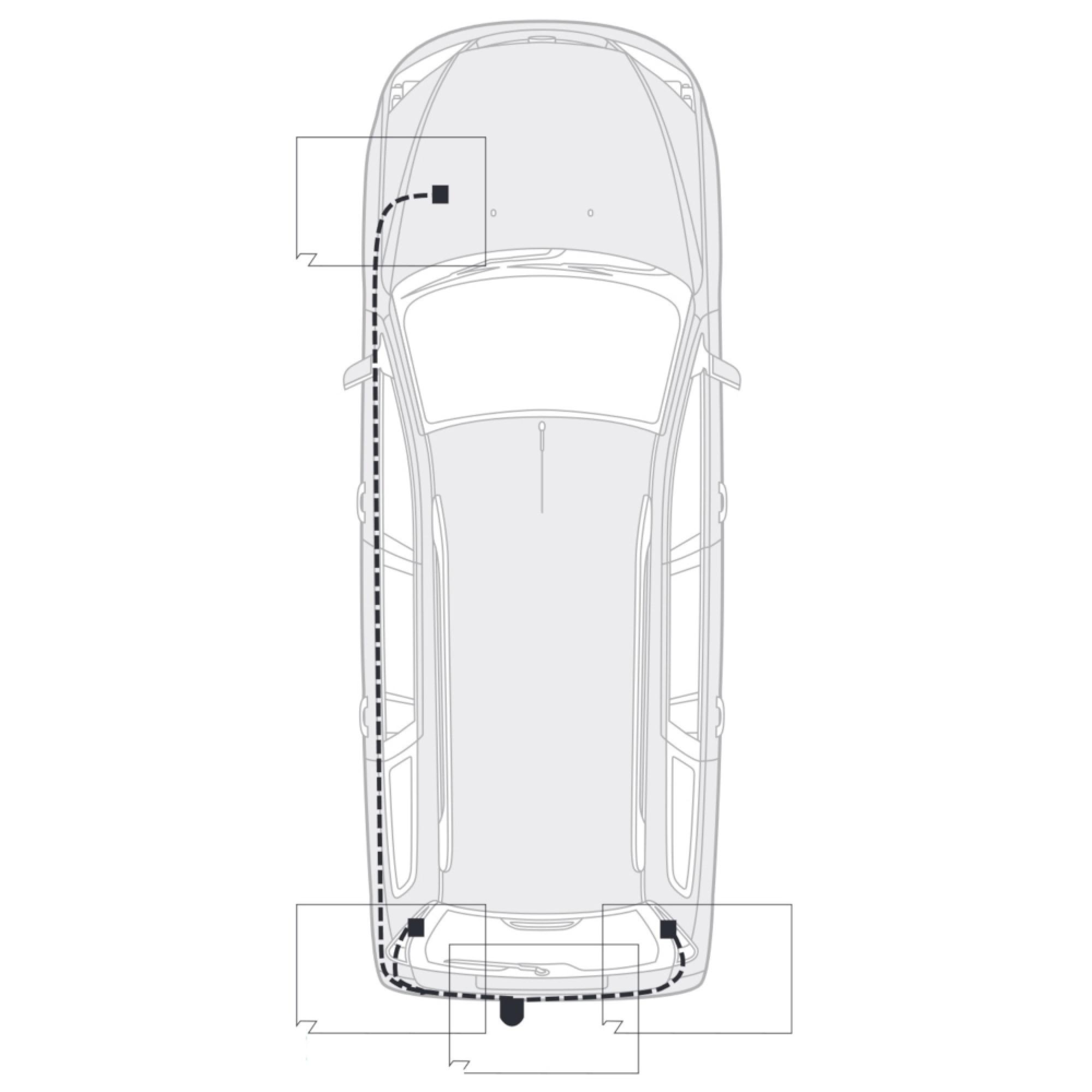 AHK & ES7 Citroen C5 Bj 01-04 Schrägheck Fließheck Anhängerkupplung komplett DC